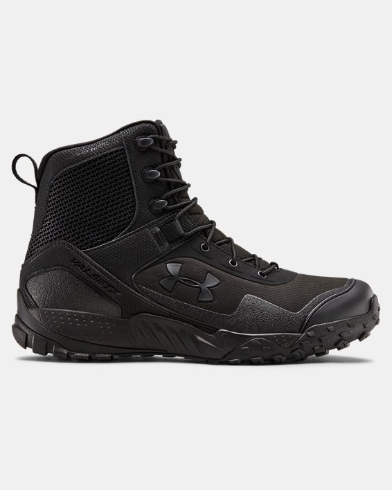 Men's UA Valsetz RTS 1.5 Side Zip Tactical Boots, Black, pdpMainDesktop image number 0